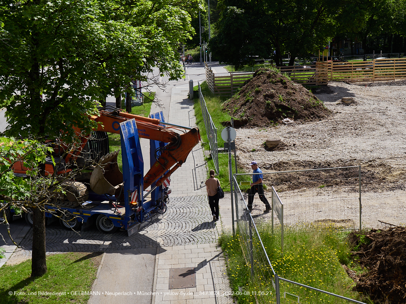 08.06.2022 - Baustelle zur Mütterberatung und Haus für Kinder
